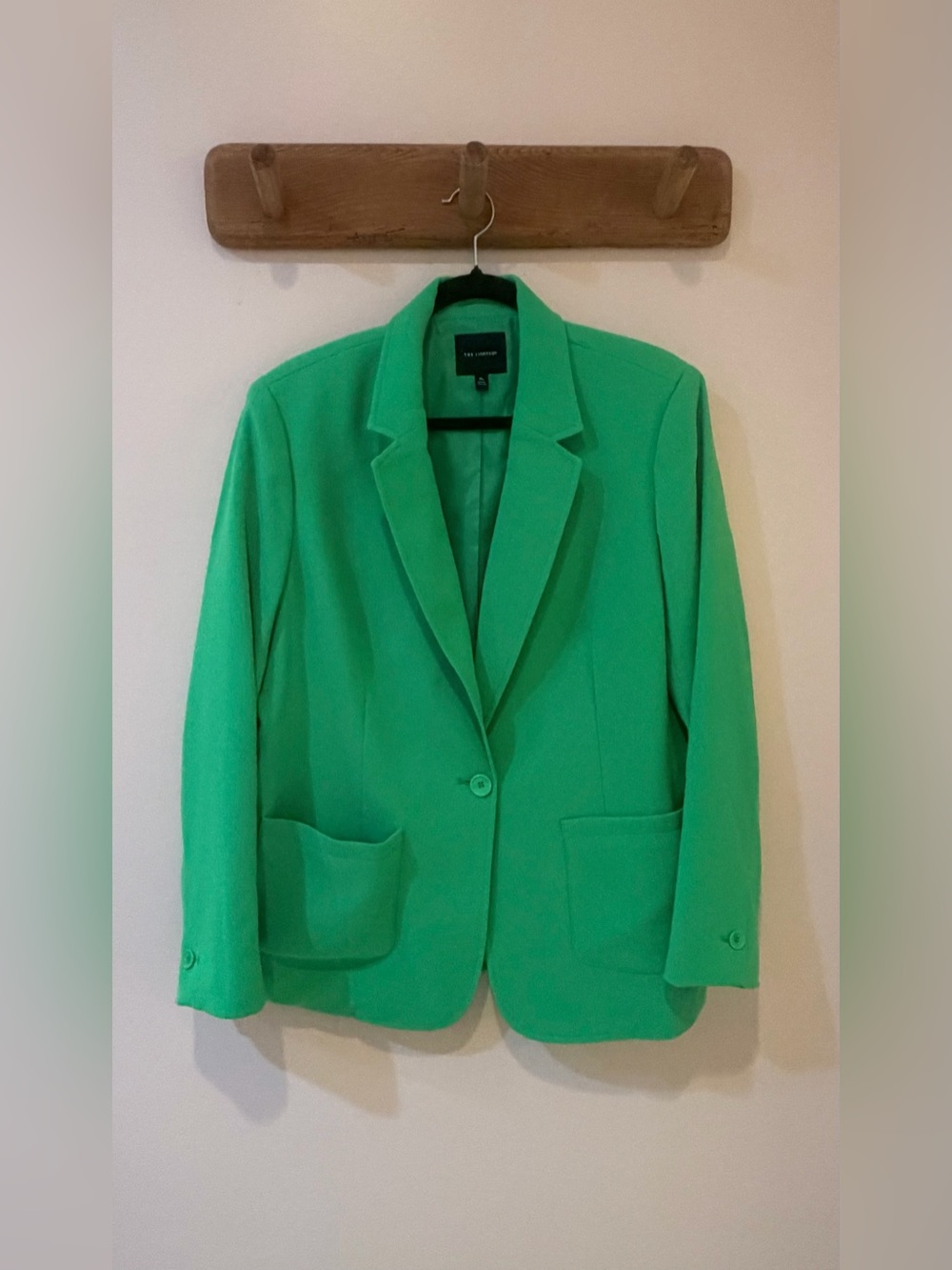 The Limited Bright Green Single-Button Blazer - XL